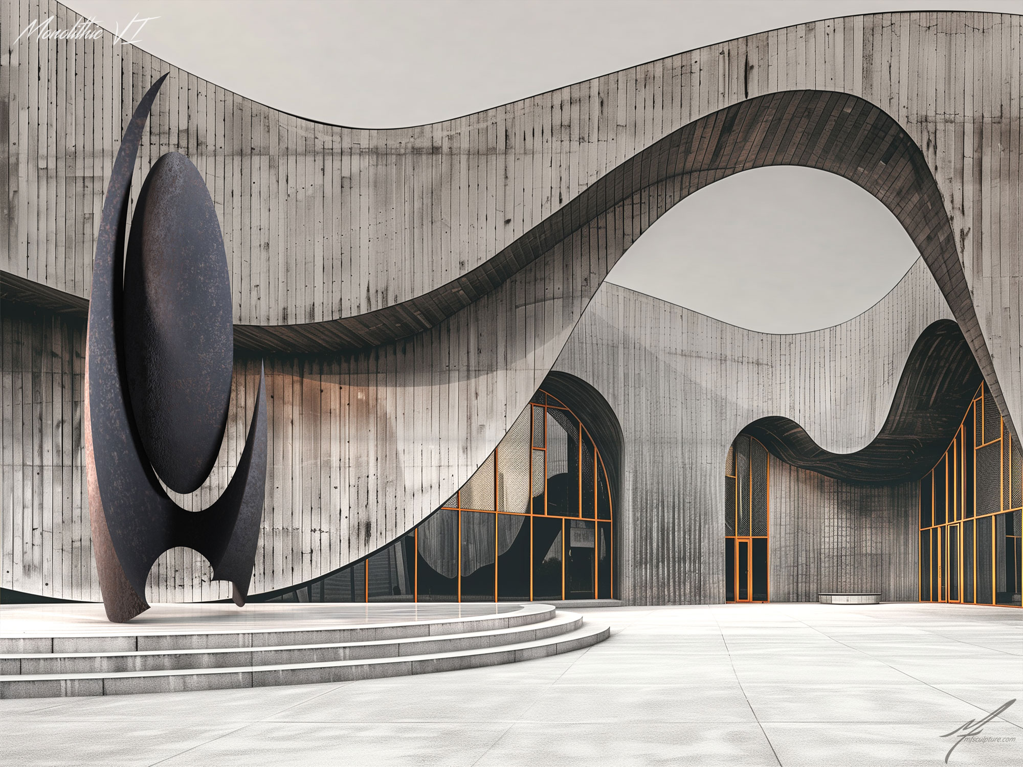 Abstract Scuplture Public Art Famous Architecture Mike Fields (1)