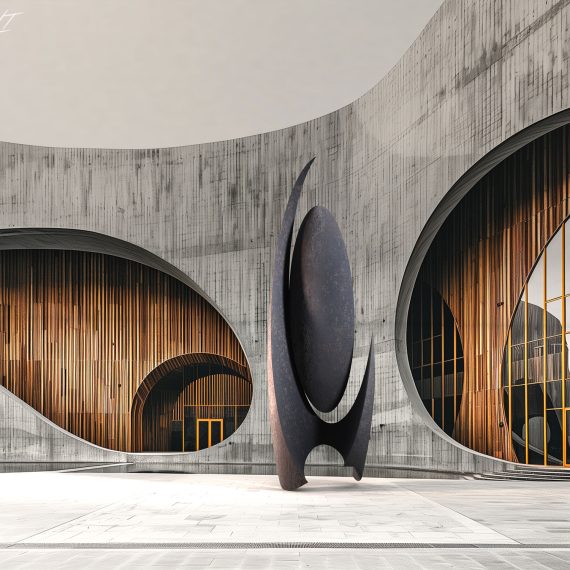 Abstract Scuplture Public Art Famous Architecture Mike Fields (2)
