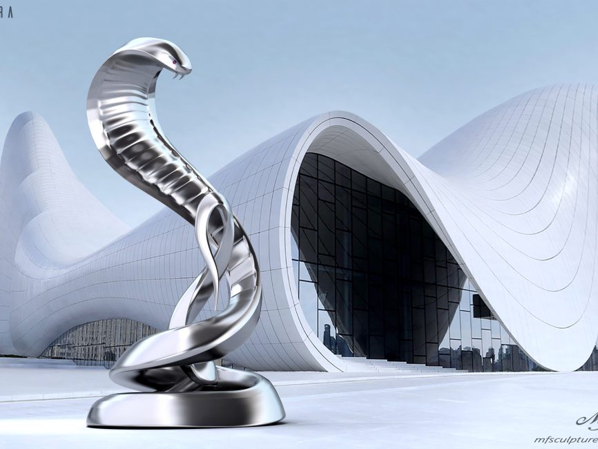 Heydar Aliyev Zaha Hadid Modern Sculpture Cobra2 2