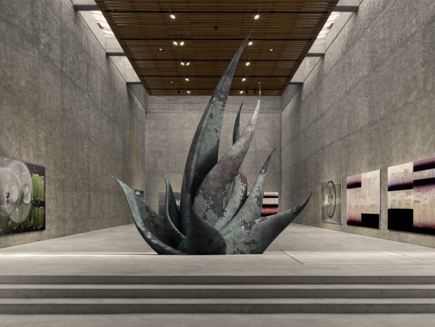Konig Galerie Koenig Gallery Contemporary Sculpture Succulent 2