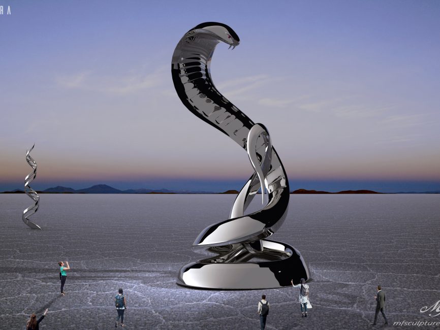 Salt Flats Contemporary Sculpture Cobra