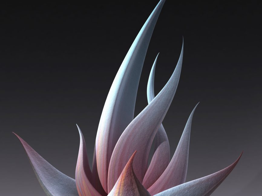 Succulent Contemporary Sculpture Desert Art Design Mike Fields v5
