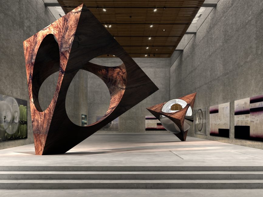 Konig Galerie Koenig Gallery Contemporary Sculpture Tetrasphere