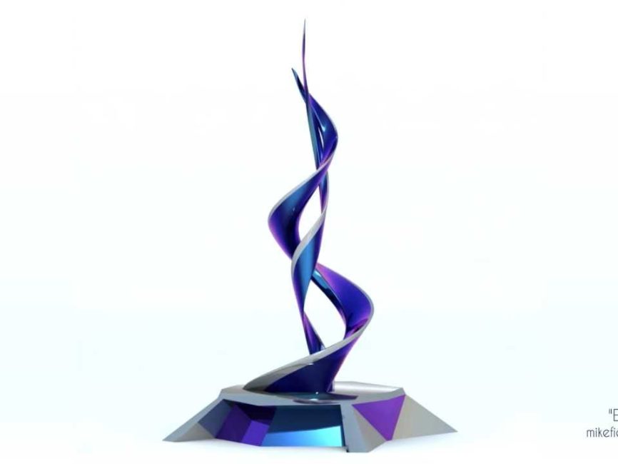 Amazing Modern Kinetic Sculpture - by Mike Fields
