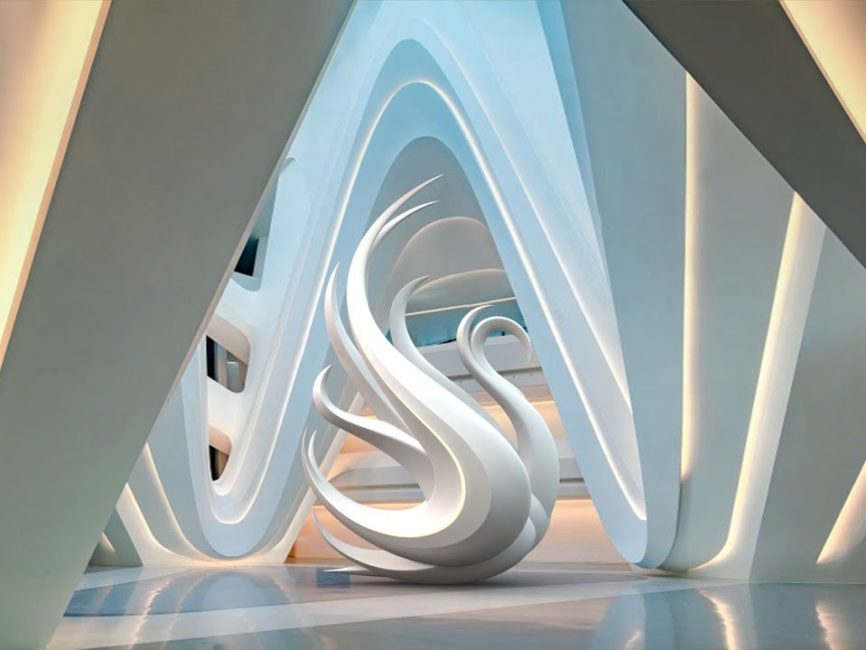 Swan - Zaha Hadid's Changsha Meixihu International Culture & Arts Center
