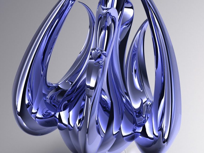 "Swan" Contemporary Sculpture by Mike Fields